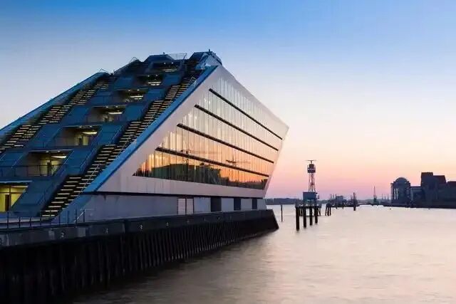 HDP coated metal building near waterfront environment