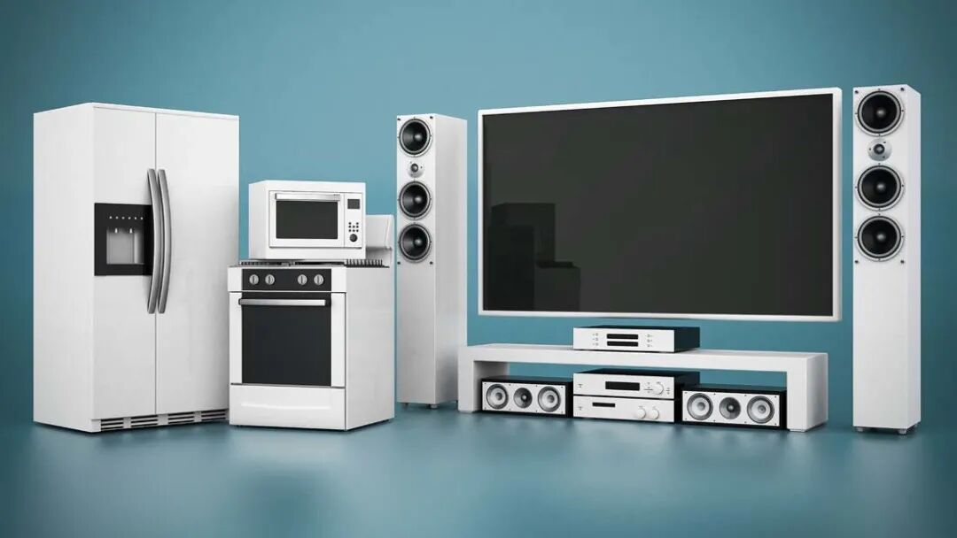 Home appliances using prepainted steel panels including refrigerator TV and oven