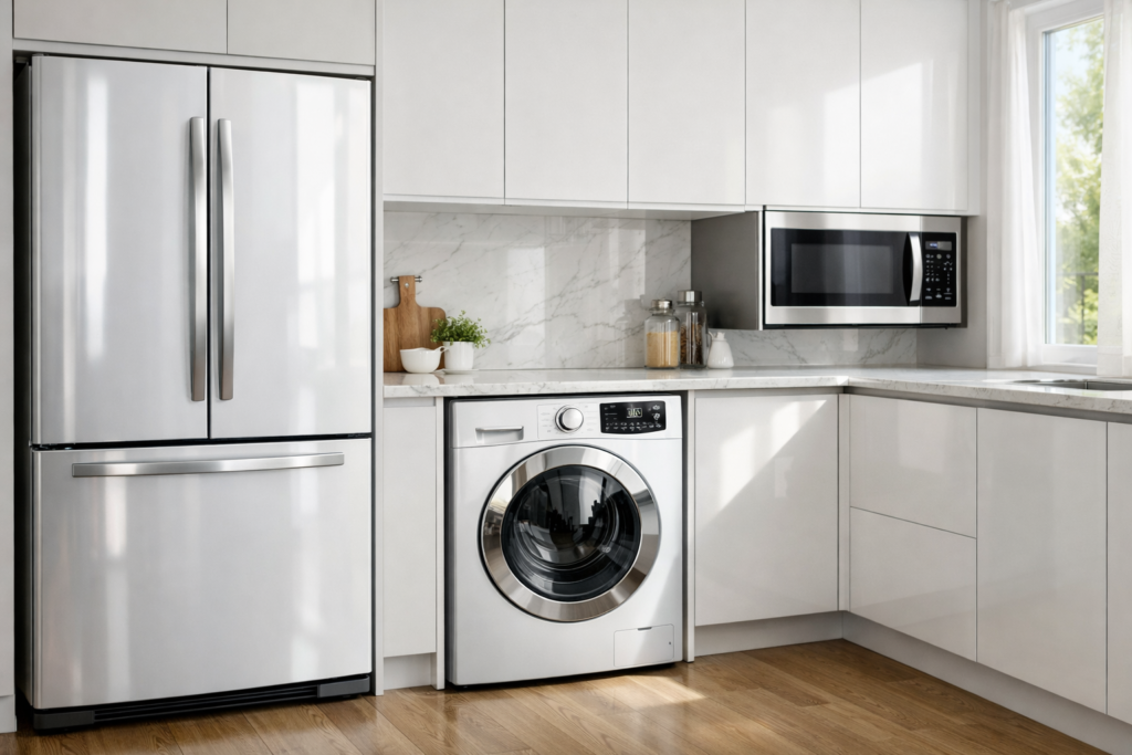 Color coated metal sheet used in refrigerator and washing machine appliance panels