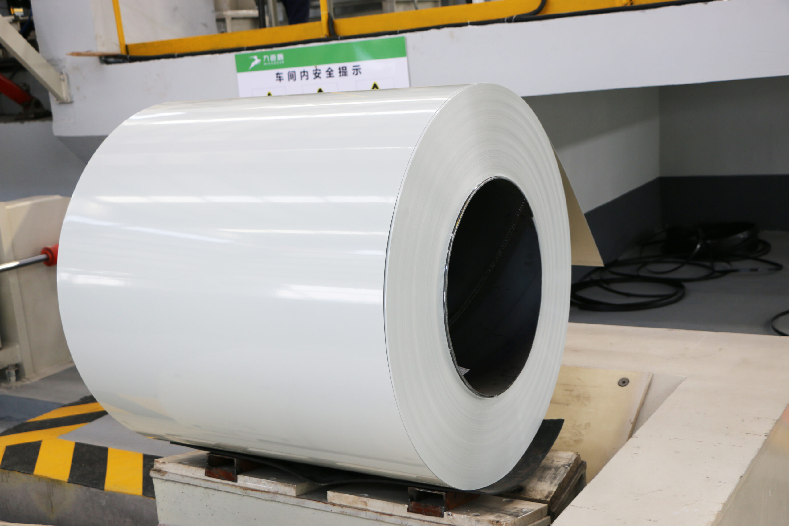 Home appliance color coated steel coil used for refrigerator and washing machine panels