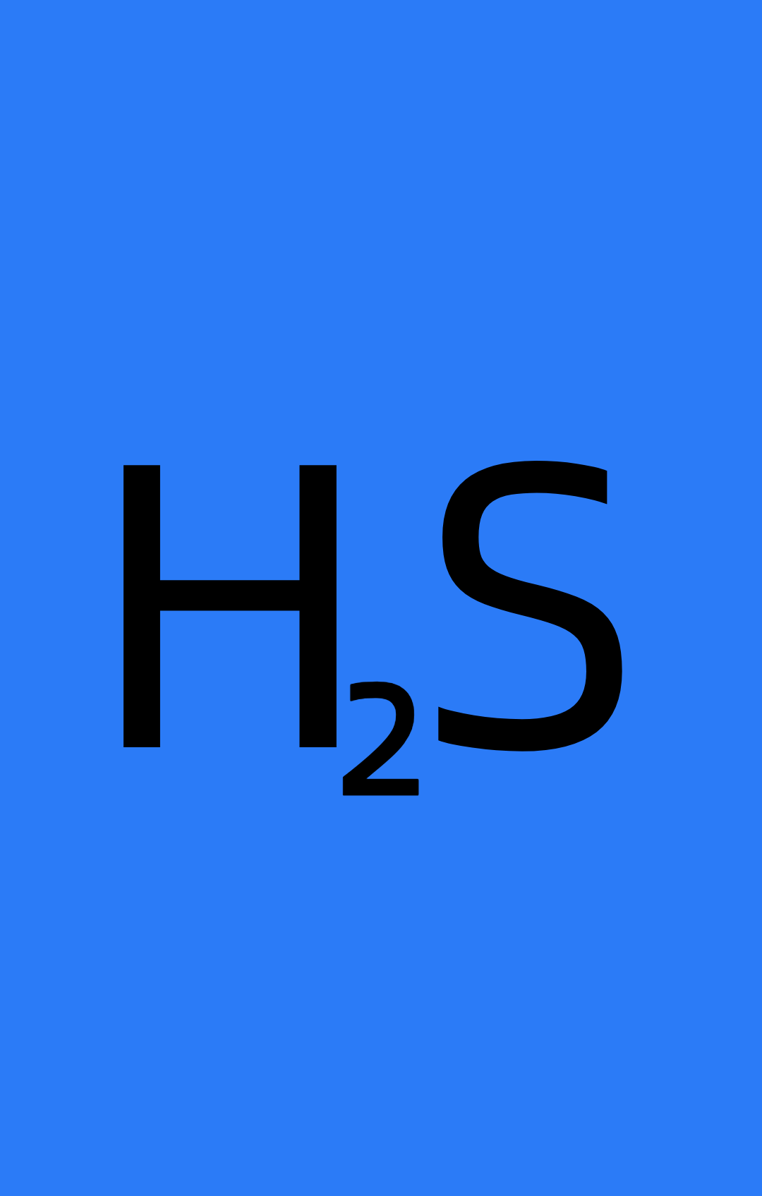 Hydrogen sulfide H2S gas in livestock farm environments