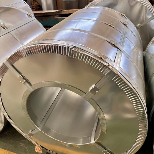 Aluminum coil edge protection and packaging detail for export