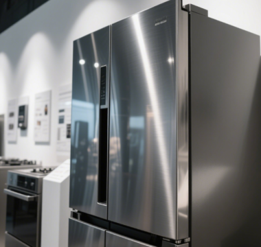 Prepainted metal panels used in refrigerator appliances